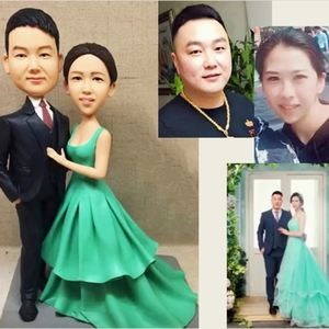 Surprise Gift Custom Handmade Your 3D Portrait Art Doll from Photos by uDesign